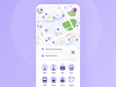 Citymapper - Public Transport App UI app bus booking design illustration interface ios location app map mobile public transport ticket booking train booking transit app transportation travel app travel app design travel app ui ui user experience ux