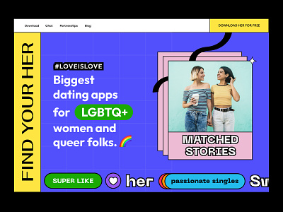 Lesbian Dating Web Page