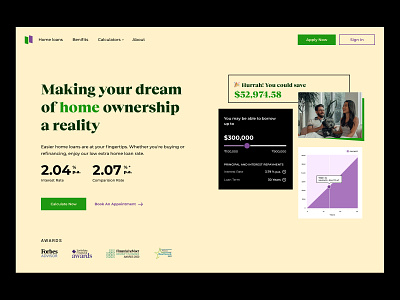Home Loan - Finance Web Design