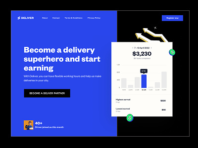 Delivery Partners Landing Page