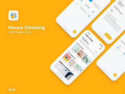 House Cleaning iOS App - Micro Interaction