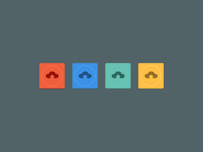 Day#2 Free a project each an everyday (fireworks project) cloud download fireworks flat free freebie fw icon icons png ui upload
