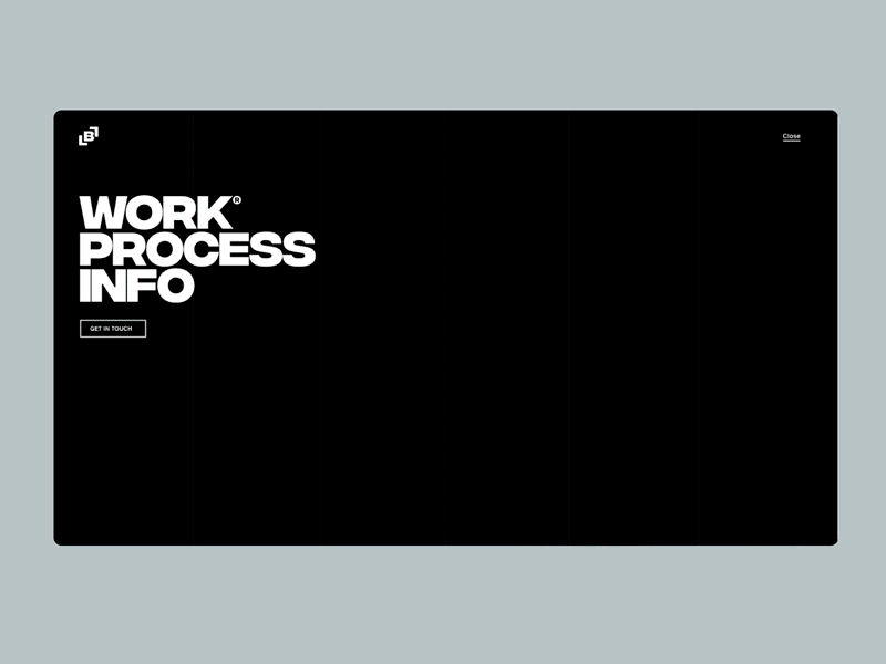 New Portfolio Work in progress black bold flexible grid illustration portfolio type typographic ui white
