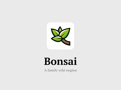 Bonsai bonsai logo