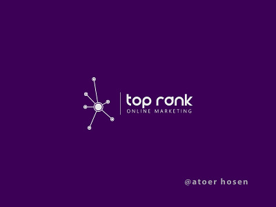 Brand Identity Design | Client-TOP RANK 3d branding branding design design graphic design icon illustration logo logo design vector