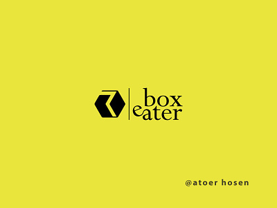 Branding Design | Brand- BOX EATER 3d branding branding design design graphic design icon illustration logo logo design vector