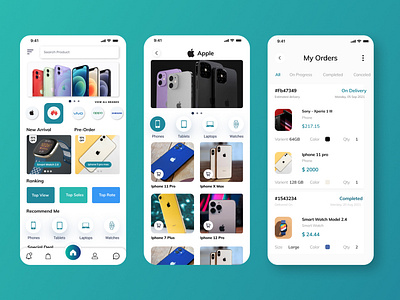 Ecommerce App Design