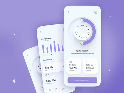 Iphone Alarm UI Design