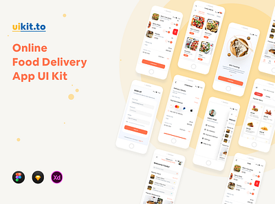 Online Food Delivery Ui Kit