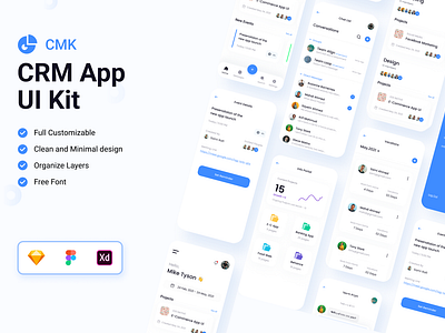 CRM App Ui Kit