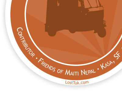 LostTuk Sticker Icon icon orange sticker tuk