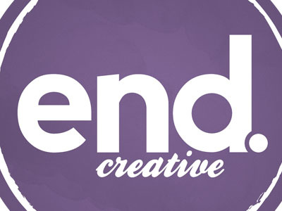 end.creative Logo logo purple