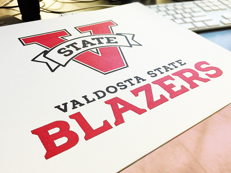Valdosta State Athletics Logo by Dan Oppel on Dribbble