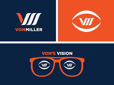 Von Miller design logo