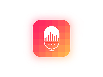 Intelligent Music App Logo app intelligent ios logo music speak