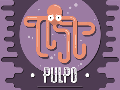 Pulpo - Octopus design graphic design illustration vector