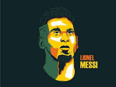 Lionel Messi design graphic design illustration vector