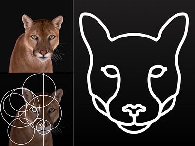 Cougar Logo icon illustration logo