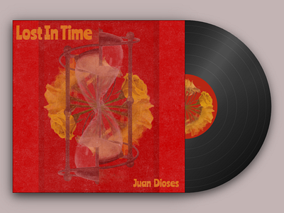Lost in Time Album art concept art graphic design record sam tinnesz thumbnail tommee proffitt vinyl vinyl design zayde wolf