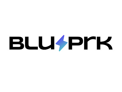 BluSprk Logo branding graphic design logo typography