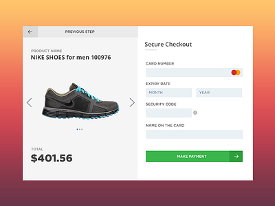 Checkout Page checkout payment ui