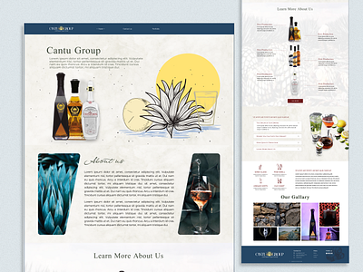 Cantu group Web UI UX Design branding design graphic design icon illustration logo typography ui ux vector