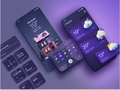 Weather App UI Design