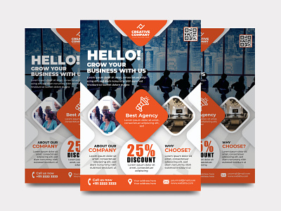 Creative Flyer Design branding corporate flyer flyer graphic design