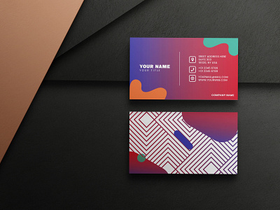 Business Card branding business card graphic design