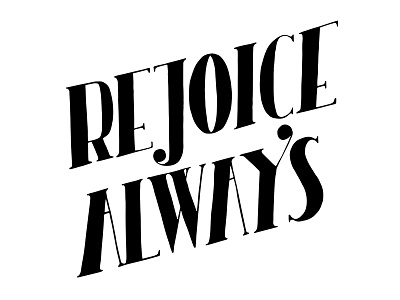 Handlettering always handlettering rejoice