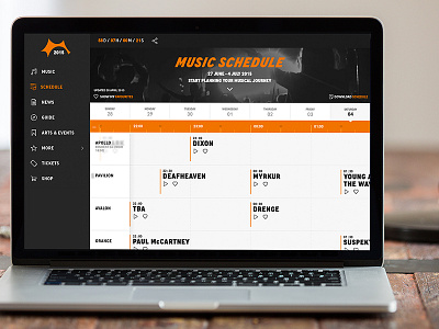 Roskilde Festival Band Schedule band schedule festival guide music roskilde schedule tv guide