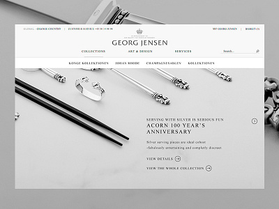 Georg Jensen — Acorn Collection