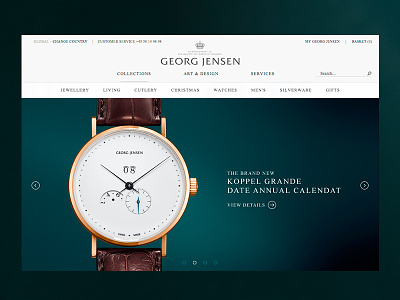 Georg Jensen — Mens Collection acorn big images campaign danish design gallery georg jensen jewellery