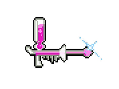 Neptune Army Gun gun neptune neptune army gun pixelart videogame