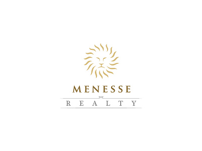 Menesse Realty - Logo Design josh0990 josuecp lion logo logotipo menesse realty