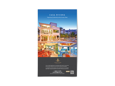 CASA RIVIERA - MAGAZINE PAGE DESIGN casa riviera inmobiliaria josh0990 magazine page design page magazine real estate