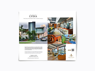 CASA LYDIA - TWO PAGE MAGAZINE DESIGN