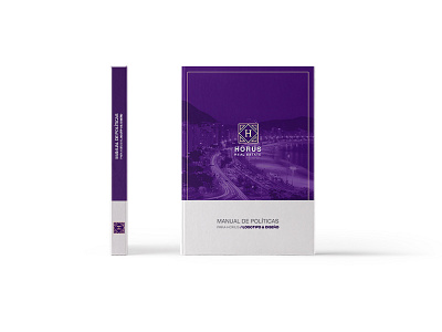 HORUS - MANUAL horus josh0990 josh0990z logo and identity logo design luxury logo manual purple logo real estate