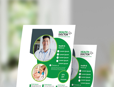 HEALTH FLYER banner business flyer corporate flyer design flyer design food flyer graphic design health flyer