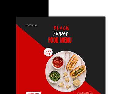 FOOD design banner graphic design social social media post