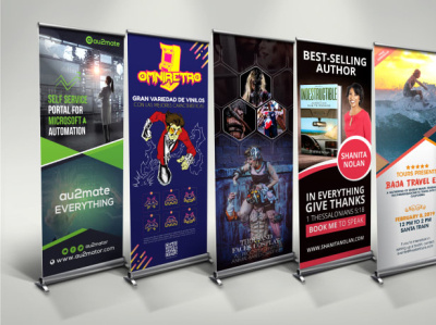 Rool up banner banner flyer design graphic design roolup banner