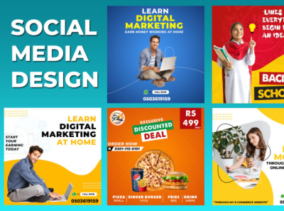 social media design banner flyer design graphic design social media post