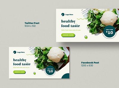 food baner banner graphic design