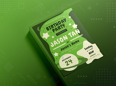 BIRTH DAY PARTY banner business flyer corporate flyer flyer design graphic design