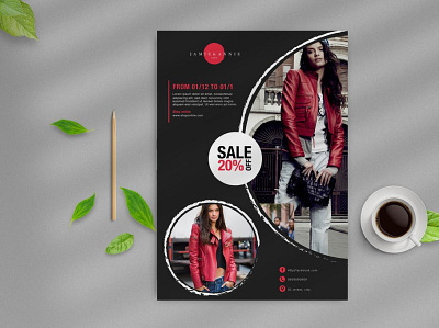 FASHION banner business flyer corporate flyer fashion flyer flyer design food flyer graphic design social media post