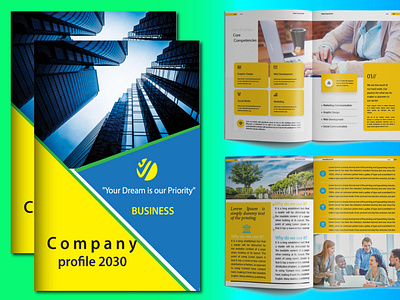 company profile banner business flyer company profille corporate flyer flyer design graphic design