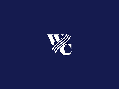 Woodward Consultants air conditioning branding logo mark monogram refrigeration w wind