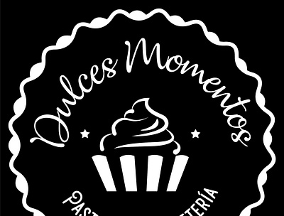 Dulces Mometos Logo Idea branding design graphic design illustration logo typography vector