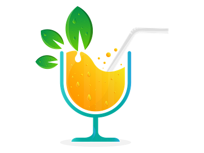 Orange Juice branding design graphic design illustration logo vector