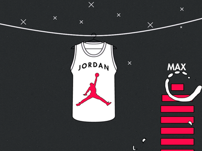 Practice - Part Two of Three (Michael Jordan) animations ilustration michael jordan mograph practice